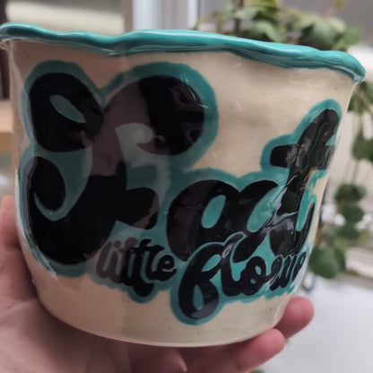 FAT LITTLE FLOWER POT